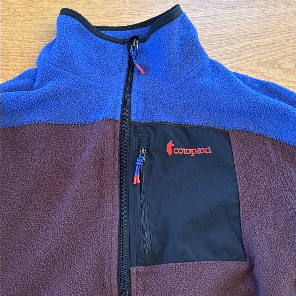 cotopaxi Blue and Plum Fleece Pullover Jacket - Picture 3 of 12